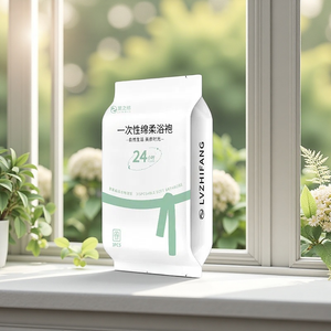 Peignoir de voyage jetable, peignoir portable <span class=keywords><strong>pour</strong></span> hôtel, peignoir absorbant <span class=keywords><strong>pour</strong></span> douche, fournitures <span class=keywords><strong>pour</strong></span> hôtel, maison d'hôtes, spa, sauna - Product Image 1