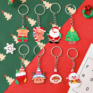 Wholesale Custom Kawaii Printed Plastic Key Chain Cartoon Acrylic Charms Keychain