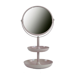 BX nhà kim loại Tabletop trang điểm Vanity gương Vòng mỹ phẩm gương cho bàn phòng ngủ - Product Image 6