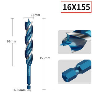 بالجملة مثقاب يدوي كهربائي يعمل مع ساق سداسية أربعة أطراف أخاديد ملتوية من ثلاثة أخدود - Product Image 2