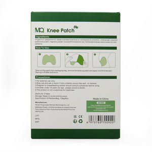 6 pièces produit le plus vendu plâtre de genou à base de plantes OEM ODM ingrédients naturels conception Portable patch de genou en plâtre chinois - Product Image 3