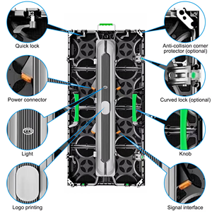 Muen P3.91 4,81 мм Светодиодная полноцветная кинотеатр HD 4K Аренда светодиодная видеостена P2.5 P3 P4 светодиодная арендная панель Цифровой светодиодный дисплей экран - Product Image 2