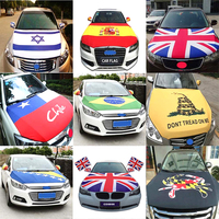 Funda Personalizada para Capó de Coche 115x155cm, Bandera Elástica para Exterior, 2025, 50 Aniversario, Elecciones Mozambique, Funda Perfecta para Capó de Coche