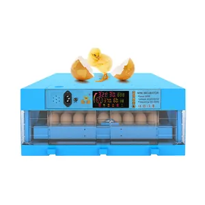 Incubadora de huevos de gallina para incubar huevos de 1 capa con capacidad 64