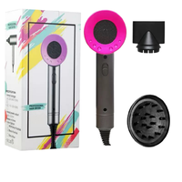Nouveau sèche-cheveux électrique haute performance Monet Green, 1400W, 3 vitesses, moteur DC à ions négatifs, 110 000 tr/min, tout-en-un, volume élevé, soin des cheveux