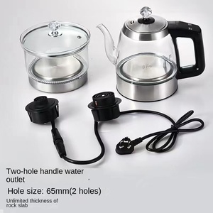 High Quality Portable Cordless Automatic Tea <b>Kettle</b> Stainless Steel Boil-Dry Protection Digital Control 1.0L Capacity Hotel - Product Image 2