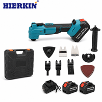 Boîte à outils HIERKIN de haute qualité avec batteries rechargeables et outils, fournisseur d'outils électriques oscillants, outil multifonction électrique