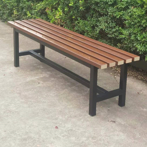 Banc en métal de style moderne pour usage intérieur/extérieur, idéal pour église, salle de sport, centre commercial, hôpital, maison, parc, jardin, salle de bain, vestiaire - Product Image 4