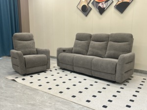 Customize modern 3 seat recliner <b>sofa</b> electric relaxing lounge chair hotel furniture settee <b>sofa</b> set - Product Image 4