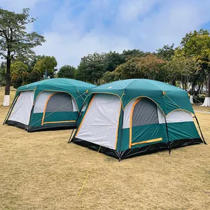 ShiZhong dört sezon açık kamp çadır cibinlik büyük aile kamp çatı üst çadır