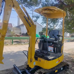 Mini-excavatrice sur chenilles Komatsu PC18MR d'occasion du Japon, 1,8 tonne, pour l'agriculture, moteur inclus, rapport et vidéo disponibles, prix économique - Product Image 1