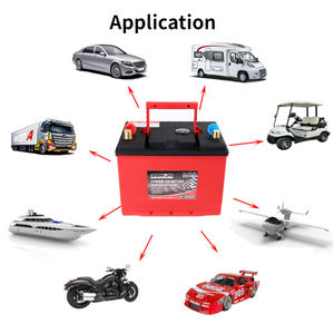 ソーラーバッテリー高品質メンテナンスカースタートカースタートストップリチウムバッテリーオートスタートストップカーバッテリー12V - Product Image 6