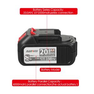 21V Accuboormachine 20 + 3 Positie 0-2150Rpm Variabele Snelheid 1/2 Inch Keyless Chuck 200n. M Max Koppel 800W Batterij - Product Image 3