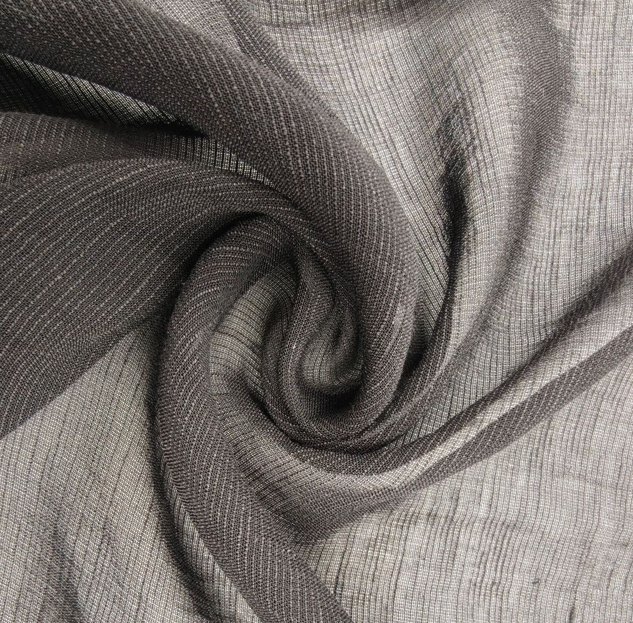 Hot Selling High Quality 75% Viscose 25% Linen Plain Weave Fabric for Women's Fashion Clothing & Dresses