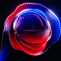 Tira impermeable WS2812B WS2815 WS2811 SK6812 tira Led flexible programable PVC Strisce Led fútbol paisaje DC 5V 85