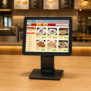 Écran tactile capacitif résistif de bureau étanche IP65 de 15 <span class=keywords><strong>pouces</strong></span> 4:3, écran LED, panneau LCD TFT, PC POS, kiosque commercial - Product Image 1
