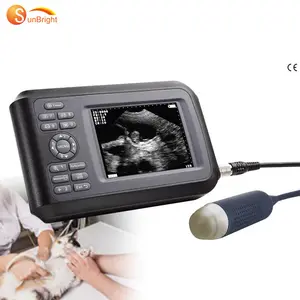 Sunbright Nieuwe Versie Handheld Palm Draagbare Digitale Lcd Dier Echografie Machine SUN-807F