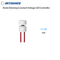 V1-KN, V2-KN, V3-KN 1-3 canaux 5-24VDC bouton gradation contrôleur de LED à tension constante pour Dim, température de couleur double ou LED RVB