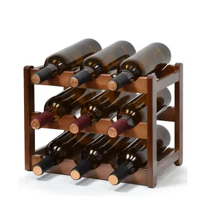フローティングゴールドメタチェーンロープとカップヒルダーボトル用ワインホルダー付き装飾木製リンクチェーンCharcuterieボード