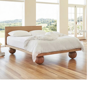 Cama Queen Size de Madera de Mango Premium con Estructura Resistente, Diseño Elegante, Perfecta para Dormitorios Modernos, Cómoda y Duradera - Product Image 4