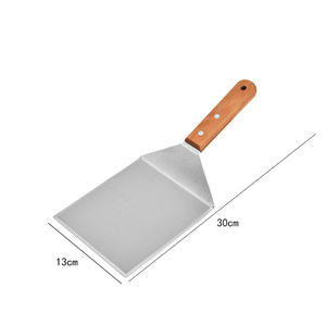 Juego de Utensilios para Parrilla de Acero Inoxidable con Mango de Madera, Resistentes al Calor, Accesorios para Barbacoa DF30 0630, Precio de Fábrica - Product Image 2