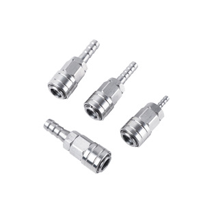 Hengchuang C Type <b>Quick</b> <b>Connector</b> 304 Stainless Steel Pneumatic Pagoda Style Air Hose Fitting High Pressure Resistant - Product Image 1