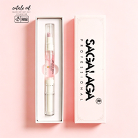 Stylo applicateur d'huile pour cuticules parfumée aux fruits, anti-dessèchement et anti-fissures, huile nutritive pour cuticules, emballage OEM, outil de soin des ongles, directement de l'usine