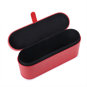Boîte de rangement en cuir orange pour sèche-cheveux <span class=keywords><strong>Dyson</strong></span> <span class=keywords><strong>Supersonic</strong></span>, design de boîte cadeau marron - Product Image 3