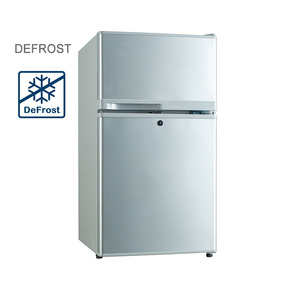 80L Double Door Top Mount Freezer Defrost Hot Sale Cheap Model Small Capacity Mini <b>Refrigerators</b> - Product Image 5