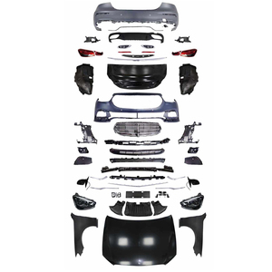 <span class=keywords><strong>Precio</strong></span> más bajo para kit de carrocería estilo <span class=keywords><strong>Mercedes</strong></span> W212 a W213 E63, conversión completa de parachoques delantero y trasero, parrilla, faros delanteros y luces traseras - Product Image 1
