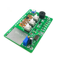 Kit Solder DIY Alarm Deteksi Tetesan Hujan, Papan Latihan Sirkuit Sensor Hujan, Modul Pelatihan Pengajaran Elektronik