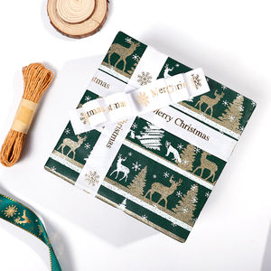 Wholesale 80g <b>Christmas</b> Kraft <b>Paper</b> Tissue 43*300cm Gift Luxury Custom Packaging <b>Wrapping</b> <b>Paper</b> <b>Roll</b> - Product Image 3