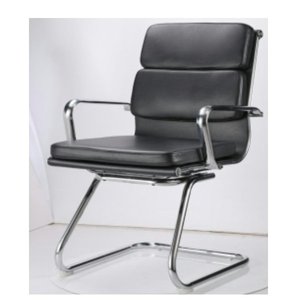 Chaise de bureau en cuir moderne et confortable 36019-1309D/B/A - Product Image 2