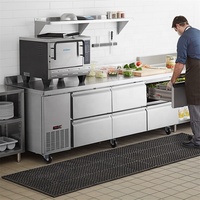 Réfrigérateur et congélateur de viande professionnel, tiroir Design, avec comptoir, pour usage Commercial, CE