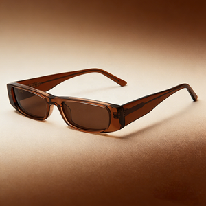 Kacamata Desainer OEM ODM Custom, Kacamata Hitam Polarisasi Mewah Bentuk Kotak untuk Pria 2026, Kacamata Hitam Buatan Tangan dari Asetat Abu-abu - Product Image 2