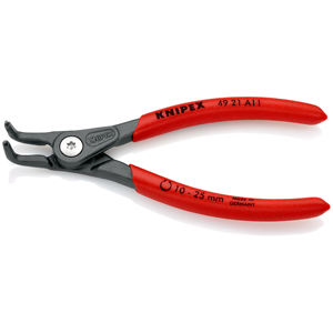 KNIPEX 49 21 A11 Pince à circlips de précision pour circlips externes sur arbres Revêtement en résine - Product Image 2