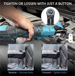 Llave de Trinquete Inalámbrica de 1/2" para Reparación y Mantenimiento de Automóviles, Herramienta Eléctrica Doméstica de Alto Torque, Potente Sistema de Trinquete RTH-21 sin Escobillas - Product Image 3
