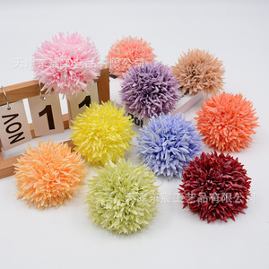 Fleurs artificielles de pissenlit Dongchen Crafts, 10 cm, en soie, à fleurs pointues, pour décoration de mariage, couronnes DIY, accessoires photo - Product Image 3