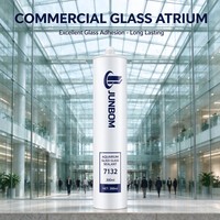 JUNBOM 7132 RTV Mastic silicone acétique haute résistance, séchage rapide, étanche pour verre décoratif et aquariums – Fournisseur d'usine OEM