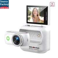 Mini Cámara de Acción HD 1080P con Pantalla LCD de 2.0 Pulgadas, Videograbadora Deportiva DV de Bolsillo, Resistente al Agua, Portátil, para Casco, para Deportes al Aire Libre