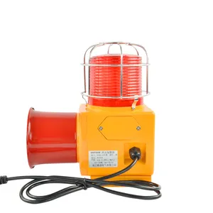 STSG-22 industrial multi voltage LED integrated anti-collision voice alarm audible and visual alarm