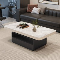 Table basse de style italien minimaliste moderne, meubles de salon haut de gamme adaptés à la maison familiale