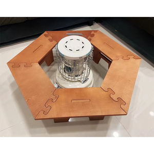 Hexagonal Wooden BBQ <b>Foldable</b> <b>Picnic</b> <b>Table</b> Barbecue Event <b>Tables</b> Folding Wooden Camping <b>Table</b> - Product Image 2