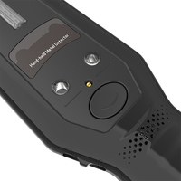 Détecteur de métaux portatif MAIDUN 706 Pro avec indicateur LED, vérification automatique de la sécurité, rechargeable, en plastique ABS, 10 pouces