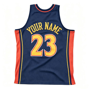Camiseta de Baloncesto Sublimada Personalizada Healy, Cuello en V, Sin Mangas, Malla, Logotipo del Equipo 23, Unisex para Adultos, Ropa Deportiva Transpirable - Product Image 2