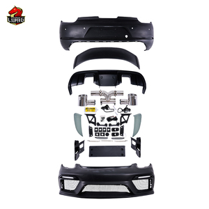 Kit de Carrocería para Porsche 987 <span class=keywords><strong>Boxster</strong></span> Cayman, Actualizado al Estilo 987, Parachoques Delantero y Trasero con Difusor de Alerón y Puntas de Escape - Product Image 6