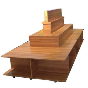 Small Table DIY Table Boxes Bookshelf,simple Wooden <strong>Book</strong> <strong>Shelf</strong> <strong>on</strong> Desk - Product Image 4