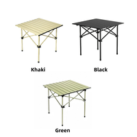 Table pliante légère et portable, couleur personnalisée, idéale pour le camping en extérieur et l'utilisation en cuisine (vente en gros)