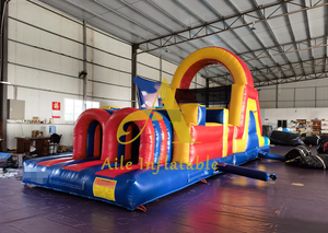 Combo de <span class=keywords><strong>parcours</strong></span> d'obstacles <span class=keywords><strong>gonflable</strong></span> extérieur commercial pour enfants et adultes pour les événements d'équipe et les locations de fêtes - Product Image 2