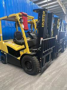 מותג אמריקאי 3ton מלגזה הידראולי 4 x4 גלגל דיזל המשמש מלגזה עם שעות הפעלה נמוכות עבור מחסנים ומפעלים - Product Image 6